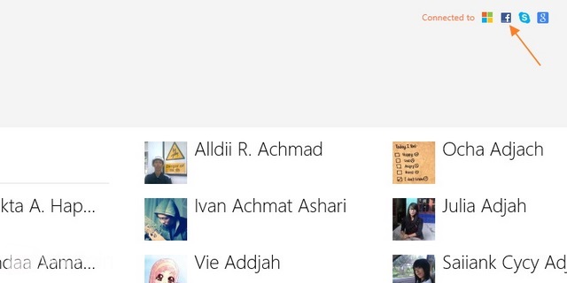 Cara Menambah atau Menghapus Account di Aplikasi People Windows 8