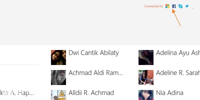Cara Menambah atau Menghapus Account di Aplikasi People Windows 8
