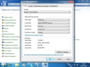 Cara Mengganti Currency Format di Windows 7