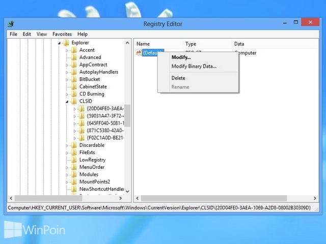 Cara Mengganti Nama Folder Computer di Windows 8