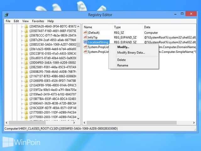 Cara Mengganti Nama Folder Computer di Windows 8