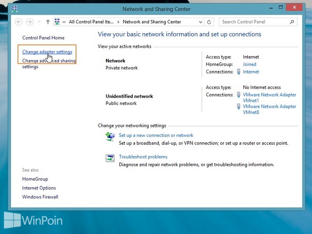 Cara Mengganti Nama Network Connection di Windows 8