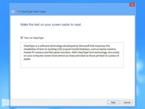 Cara Menggunakan Fitur ClearType Text Tuner di Windows 8