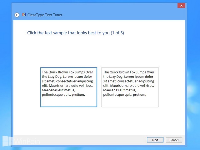 Cara Menggunakan Fitur ClearType Text Tuner di Windows 8