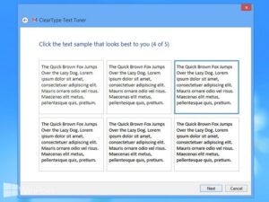 Cara Menggunakan Fitur ClearType Text Tuner di Windows 8