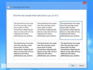 Cara Menggunakan Fitur ClearType Text Tuner di Windows 8