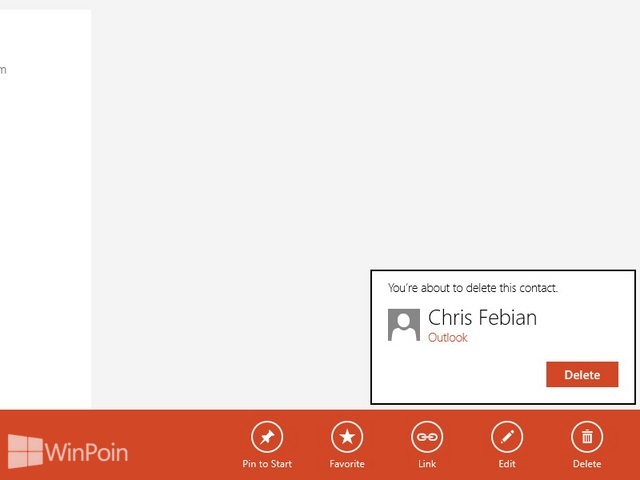 Cara Menghapus Kontak dari Aplikasi People di Windows 8