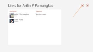 Cara Menghubungkan Akun di Aplikasi People Windows 8