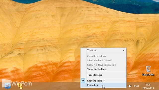 Cara Mematikan dan Mengaktifkan Recent Items dan Frequent Places di Windows 8