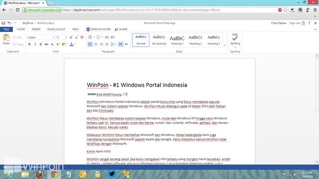 Sekarang Microsoft Word Online Bisa Membaca dan Mengconvert file PDF