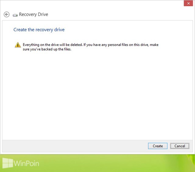 Cara Membuat USB Recovery Drive di Windows 8Cara Membuat USB Recovery Drive di Windows 8