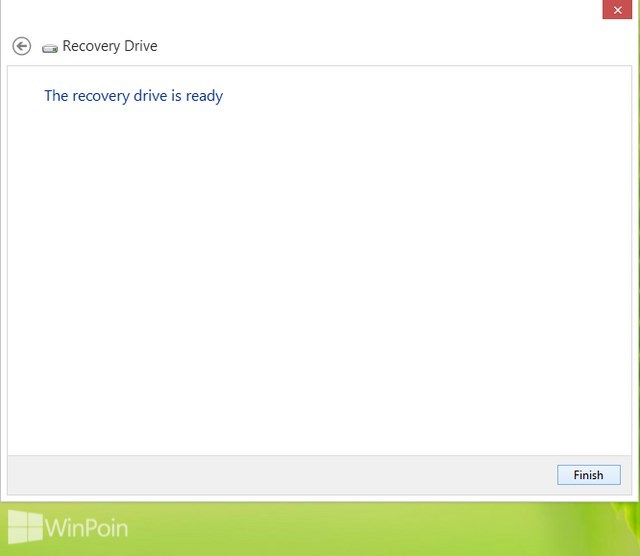 Cara Membuat USB Recovery Drive di Windows 8