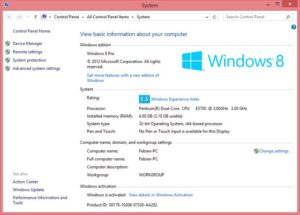 Fitur Windows Experience Index Ditiadakan di Windows 8.1 Preview