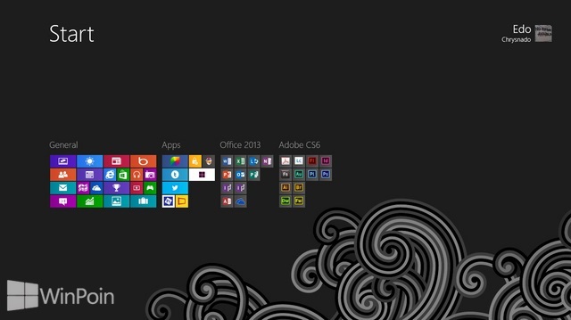 Cara Backup dan Restore Item Pin di Start Screen Windows 8