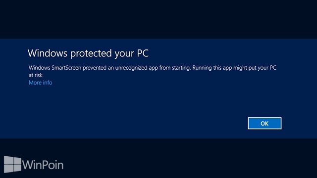Cara Mematikan Windows SmartScreen di Windows 8