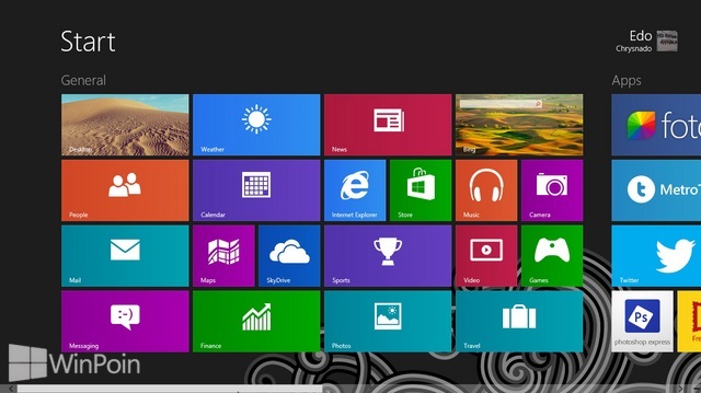 Cara Membersihkan Notifikasi Live Tile pada Start Screen di Windows 8