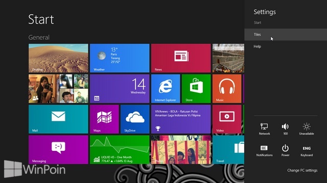 Cara Membersihkan Notifikasi Live Tile pada Start Screen di Windows 8