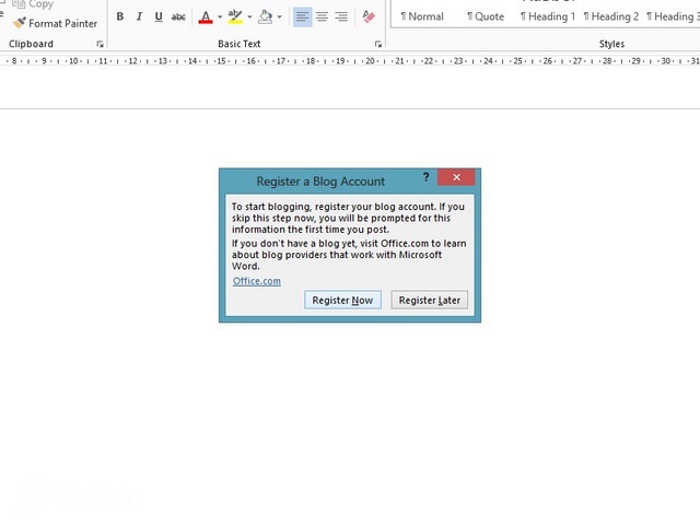 Cara Membuat Post Blog dengan Microsoft Word 2013