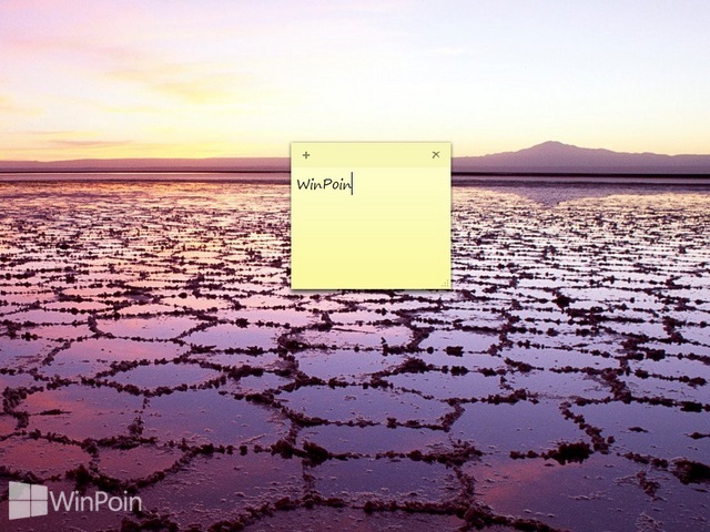 Cara Membuat dan Menghapus Sticky Note di Windows 8