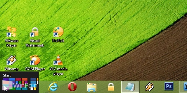 Cara Membuka Start Screen di Windows 8