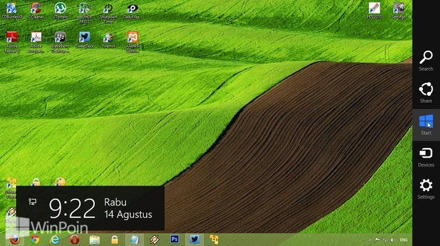 Cara Membuka Start Screen di Windows 8