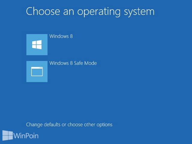 Cara Menambah Safe Mode di Windows Boot Manager Windows 8