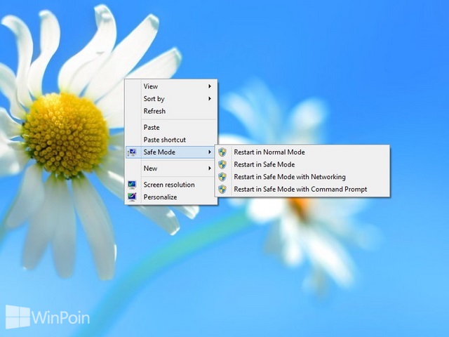 Cara Menambahkan Safe Mode di Klik Kanan Windows 7 & 8