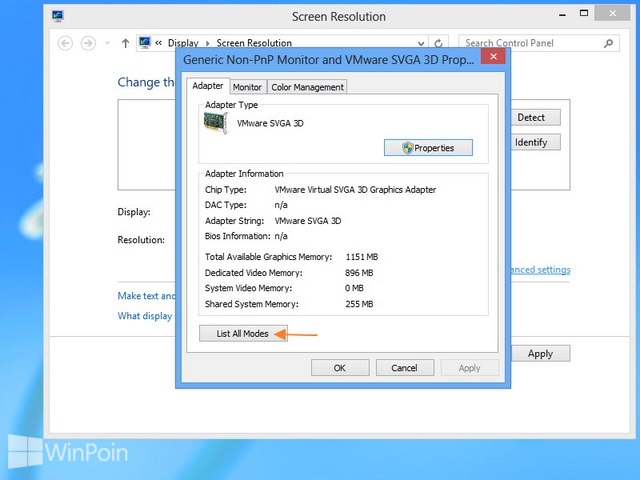 Cara Mengatur Resolusi Monitor di Windows 8