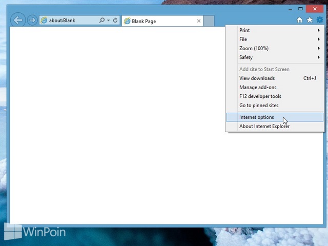 Cara Menggunakan Internet Explorer 10 Modern di Windows 8