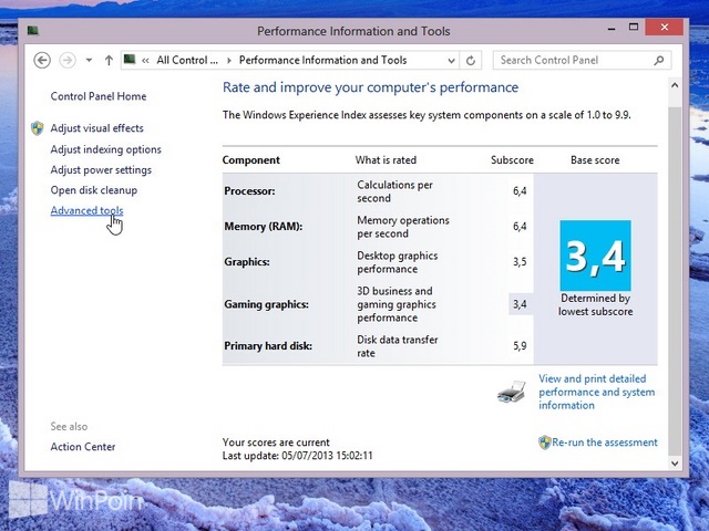 Cara Melakukan Reset Windows Experience Index