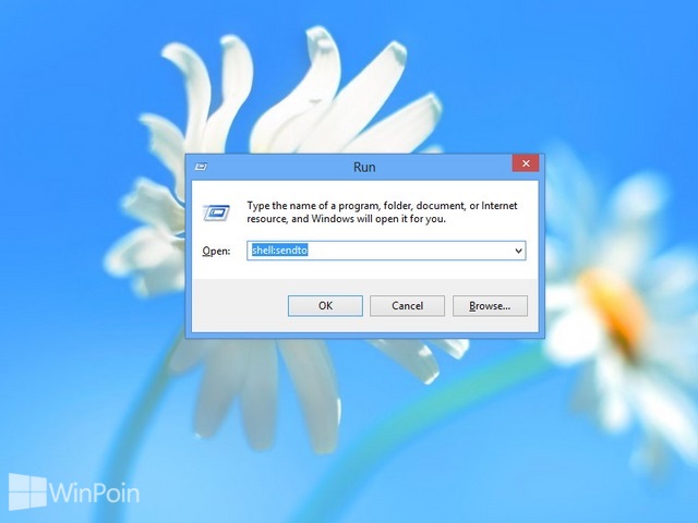 Cara Menambahkan "Scan with Windows Defender" di Send To Windows 8