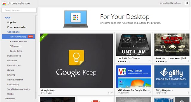 Chrome Kini Memiliki Aplikasi Offline untuk Dekstop