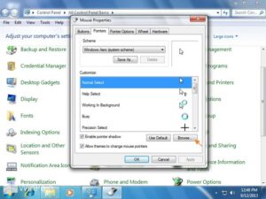 Cara Install Mouse Cursor di Windows 7