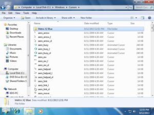 Cara Install Mouse Cursor di Windows 7