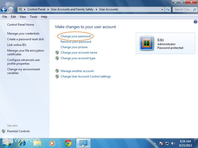 Cara Membuat Password Hint di Windows 7