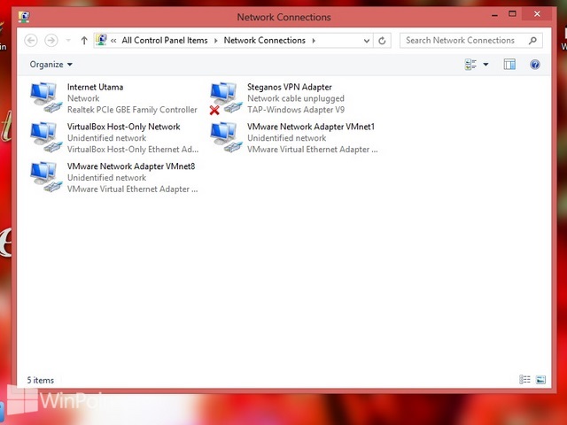 Cara Membuat Shortcut Network Connections di Windows