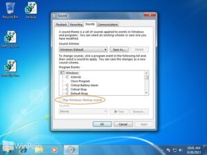 Cara Mengaktifkan dan Mematikan Sound Startup Windows