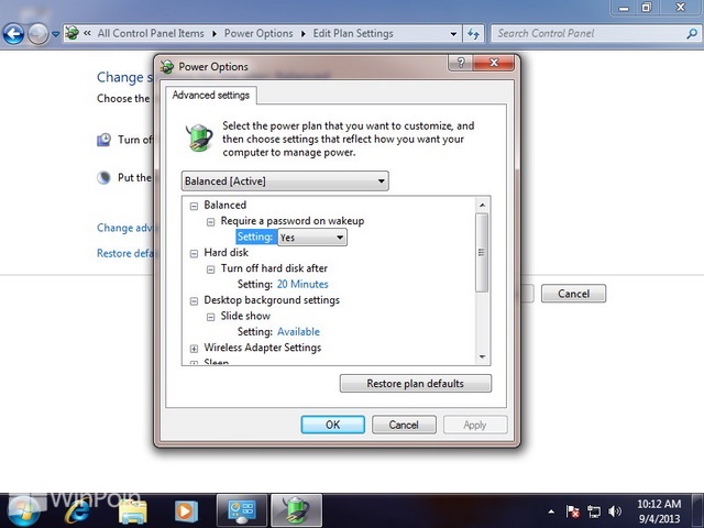 Cara Mengganti Pengaturan Power Plan di Windows 7