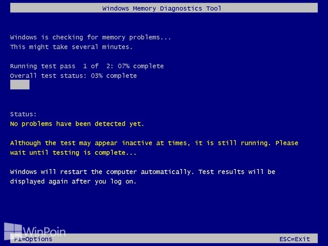 Cara Menjalankan Memory Diagnostic Tool Windows 7