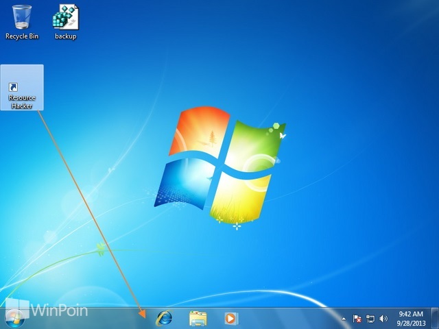 Cara Menyembunyikan Icon Pin Taskbar Windows 7