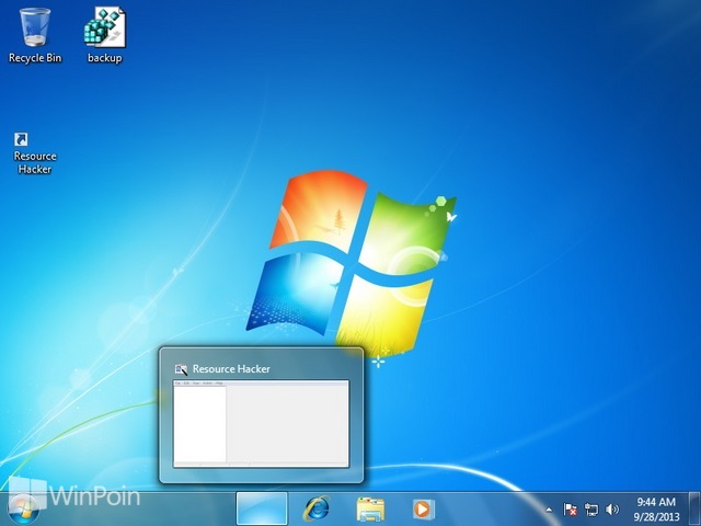 Cara Menyembunyikan Icon Pin Taskbar Windows 7