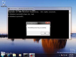 Cara Uninstall Product Key Windows