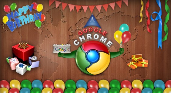 Selamat Ulang Tahun Ke-5 Google Chrome!