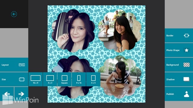 Review Aplikasi Phototastic Windows 8: Aplikasi Foto Collage Banyak Template