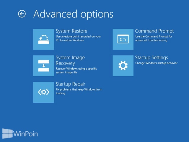 Cara Membuat Shortcut Advanced Startup Options di Windows 8 & 8.1