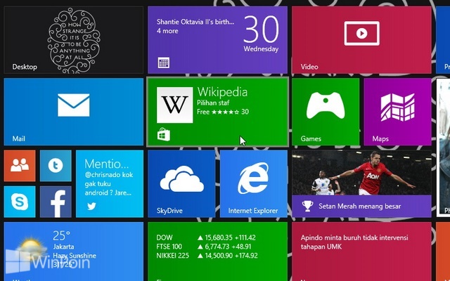 Cara Mematikan App Localization Windows Store di Windows 8.1