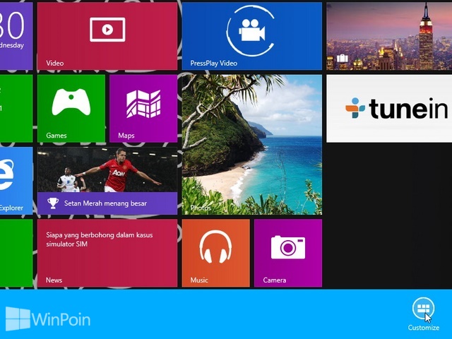 Cara Memberi Nama Group Aplikasi Modern di Start Screen Windows 8.1