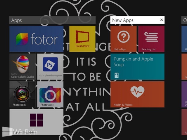 Cara Memberi Nama Group Aplikasi Modern di Start Screen Windows 8.1