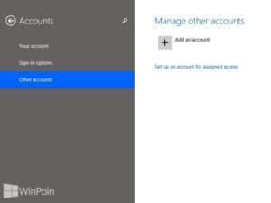 Cara Membuat Akun Offline Baru di Windows 8.1