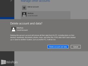 Cara Membuat Akun Offline Baru di Windows 8.1